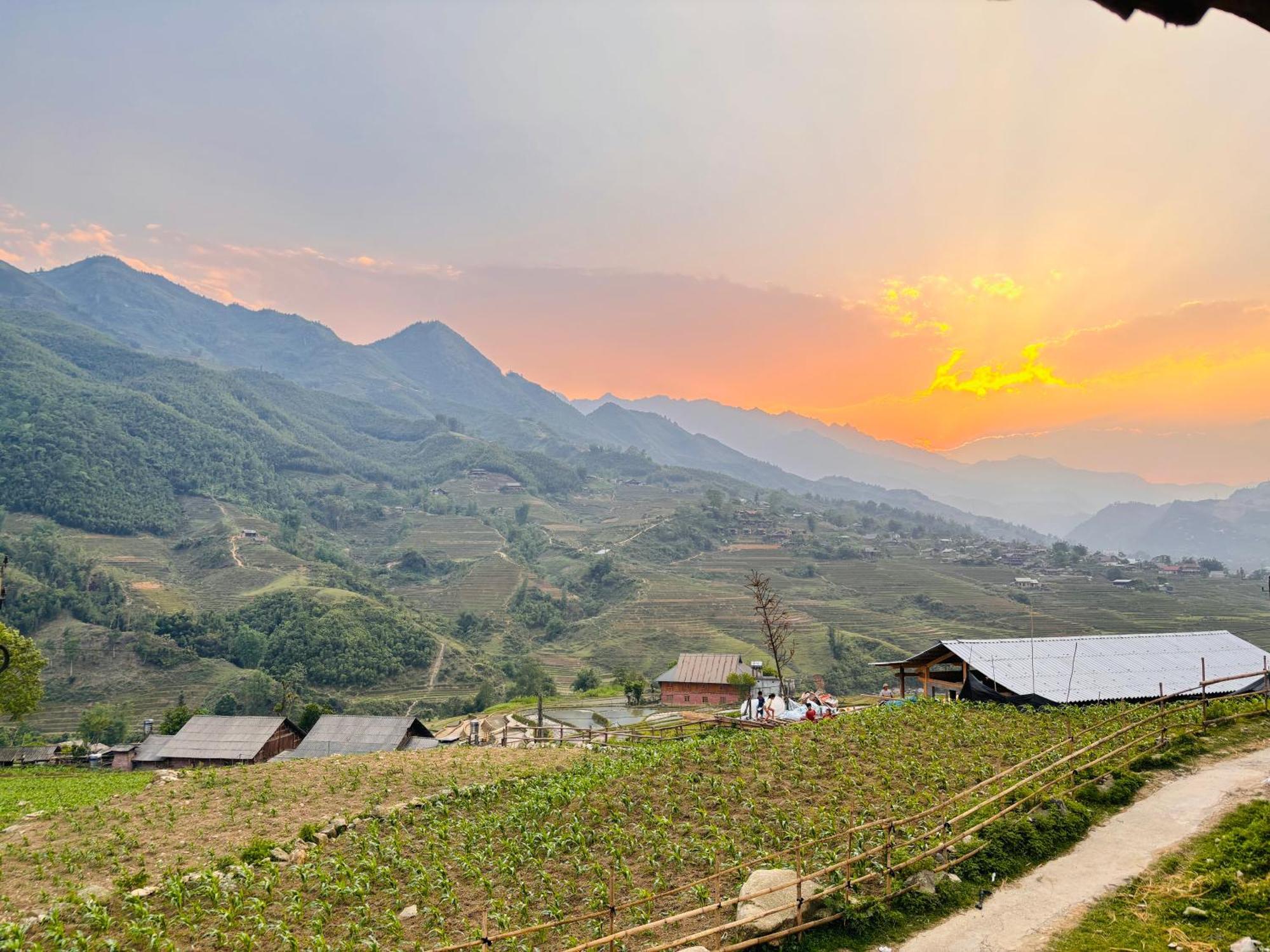 Sapa Tranquilla Apartment Bagian luar foto