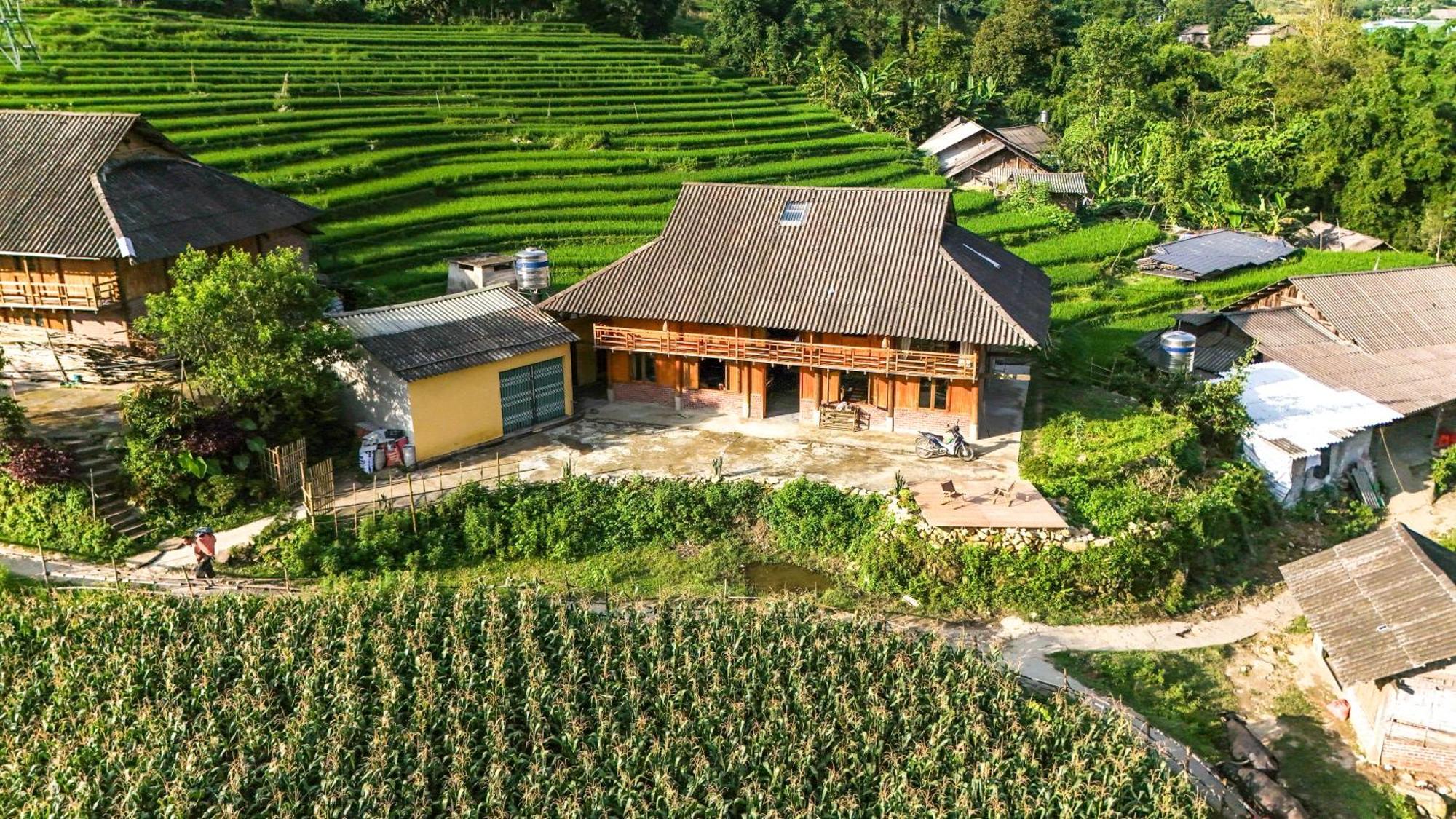 Sapa Tranquilla Apartment Bagian luar foto