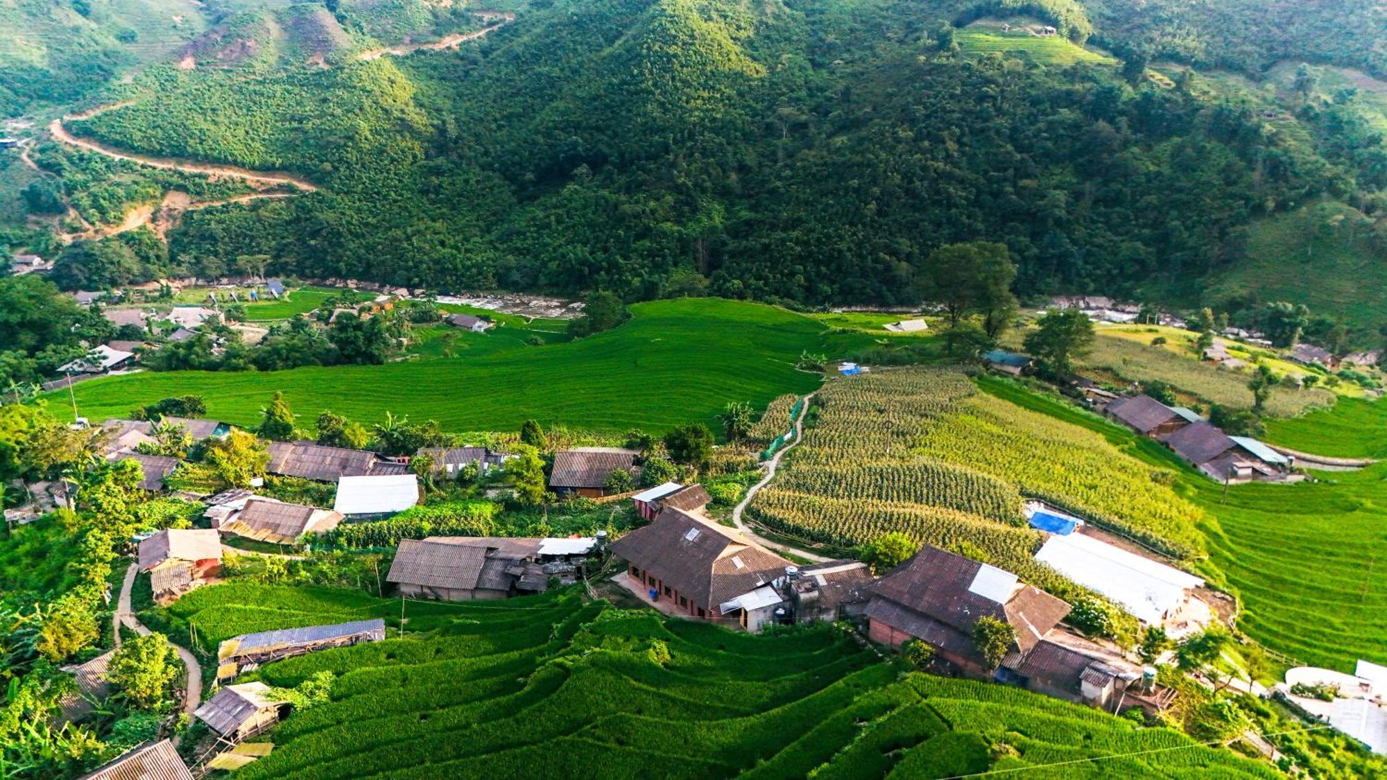 Sapa Tranquilla Apartment Bagian luar foto