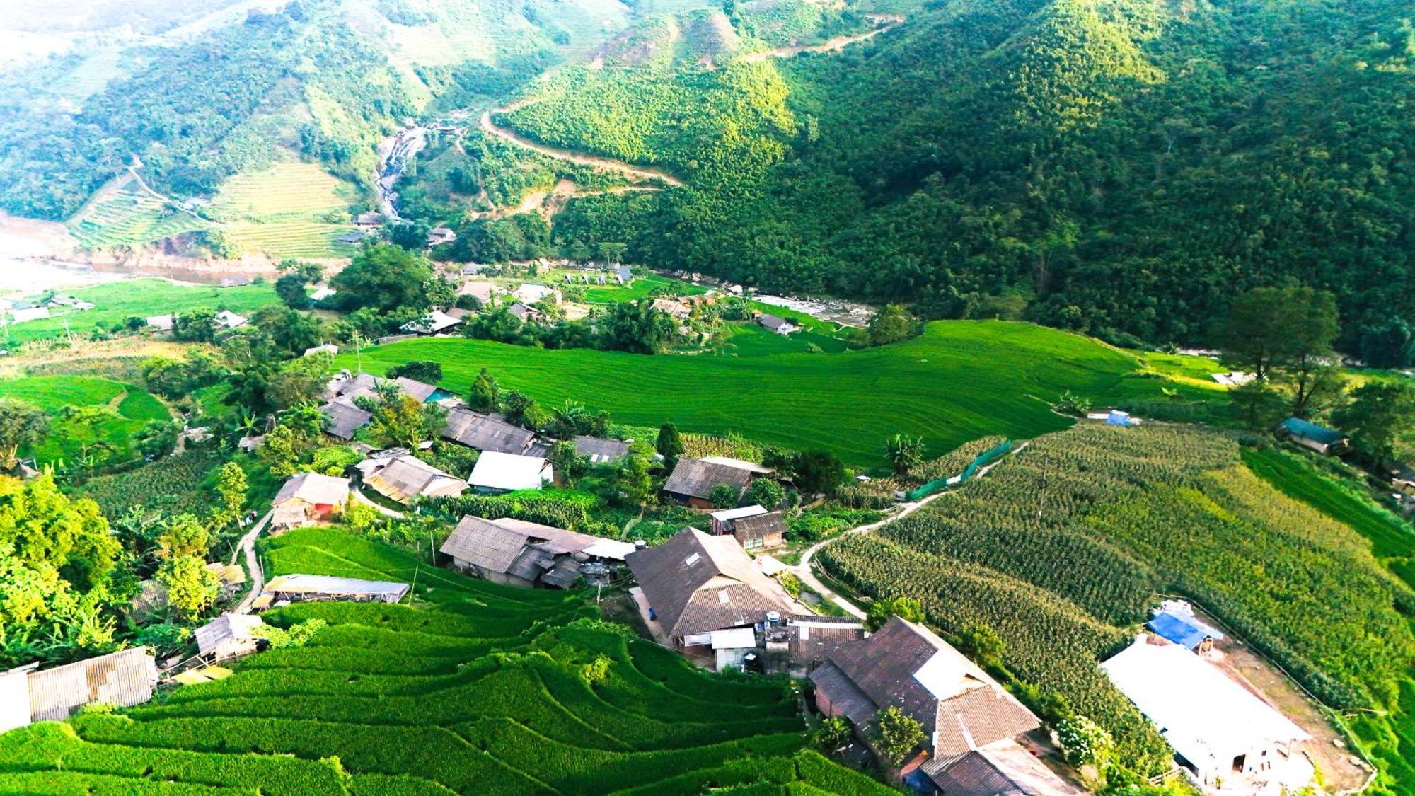 Sapa Tranquilla Apartment Bagian luar foto