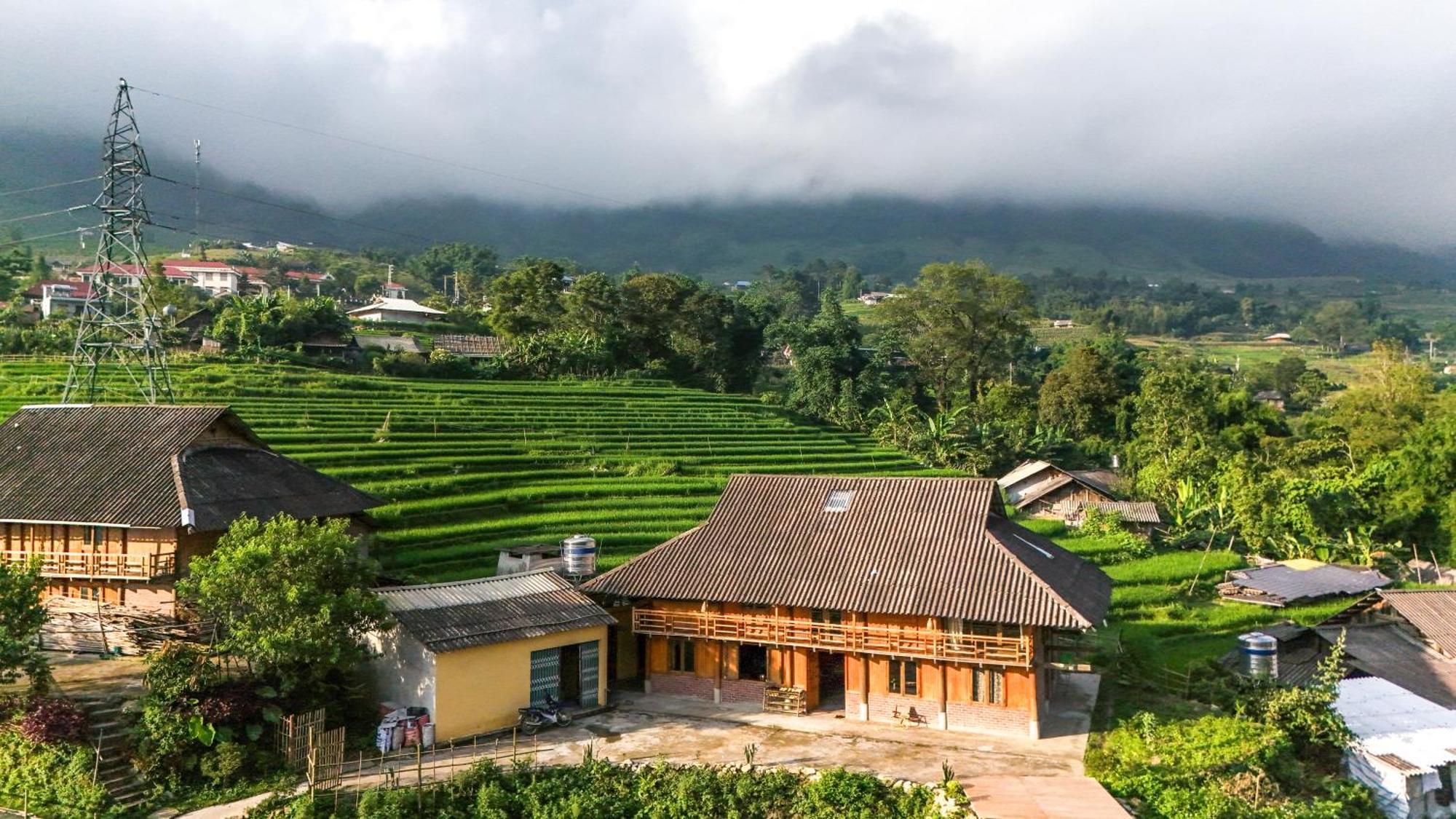 Sapa Tranquilla Apartment Bagian luar foto