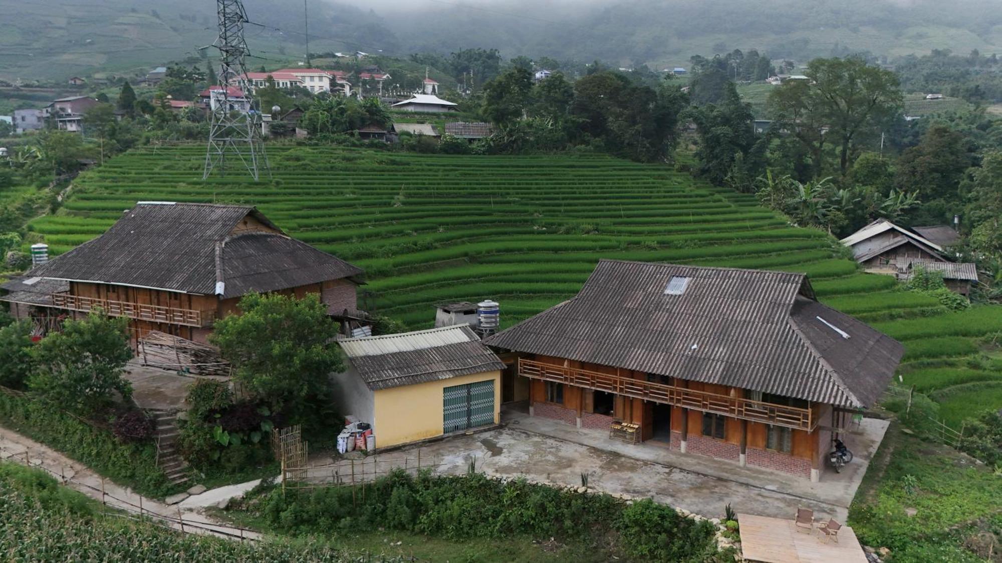 Sapa Tranquilla Apartment Bagian luar foto