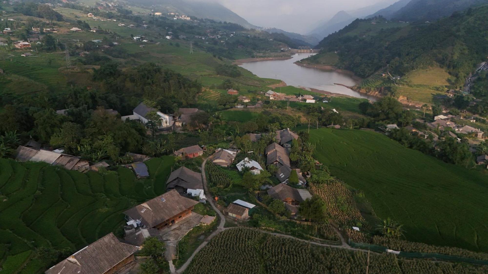 Sapa Tranquilla Apartment Bagian luar foto